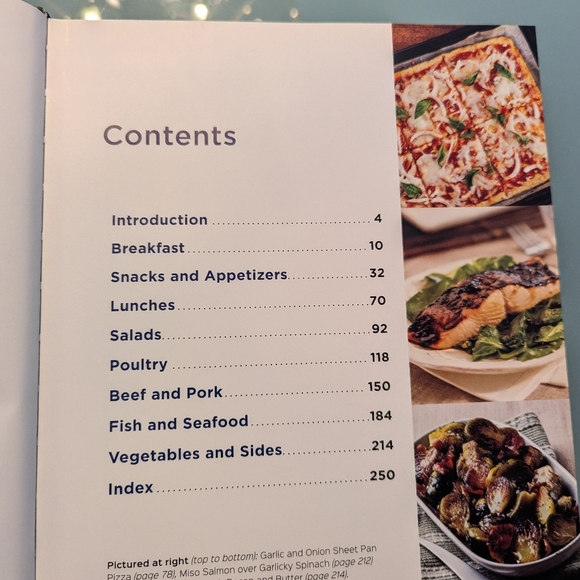The Keto Cookbook - 120 Recipes for Keto Diet | Hardcover Kitchen Decor 256 page - Picture 8 of 8